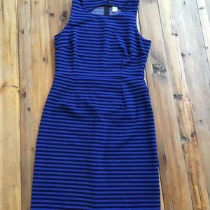 Stripped Blue/Black Dress